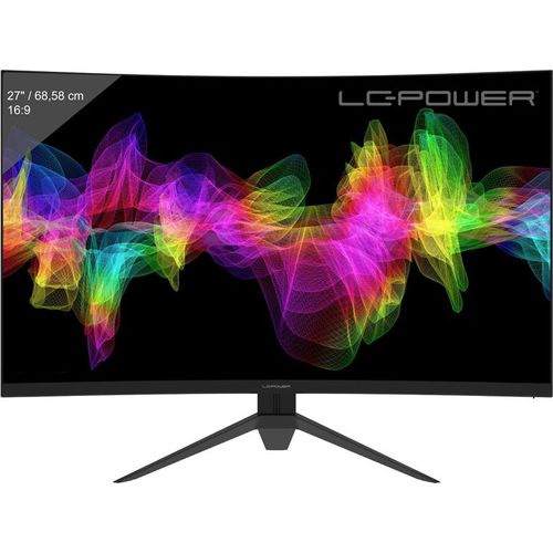 LC-Power 68.6cm 27" LC-M27-QHD-165-C 2xDP+2xHDMI - Flachbildschirm (TFT/LCD) - 68,6 cm