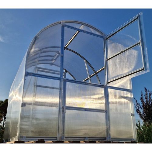Gewächshaus KLASIKA SLIM 2x6m (12m2) mit 4mm Polycarbonat