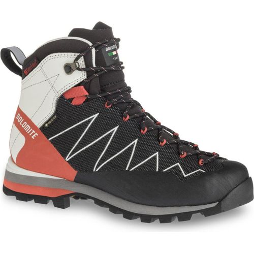 DOLOMITE CRODAROSSA PRO GTX 2.0 Wanderschuhe, Farbe:Black/Paprika Red, Schuhgröße:UK 5.5 EU 38.5