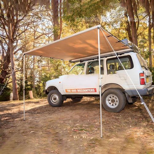 Markisenvorzelt Khaki Automarkise/Zelt 250x300x200cm