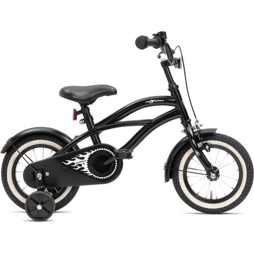 Nogan Rumble Kinderfahrrad – 12 Zoll – Schwarz - komplett mit Stutzräder