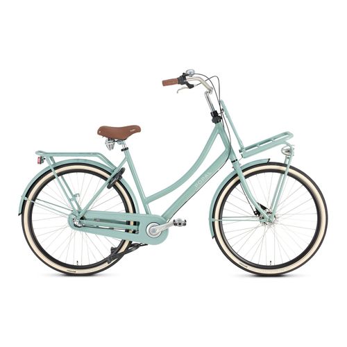 Popal Daily Dutch Prestige N3 - Hollandrad - Citybike - Damen - 59 centimeter - Mineralgrün