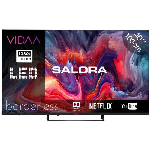 Salora FOD40TV – Smart TV – VIDAA – Fernseher – Smart TV 40 Zoll – Fernseher – Full HD