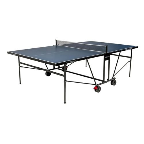 Pegasi Tischtennisplatte 500 - Tischtennisplatte Indoor - Faltbare Tischtennistisch - Klappbar - Original Tischtennistisch - Mit Rädern - Beweglich - Blau