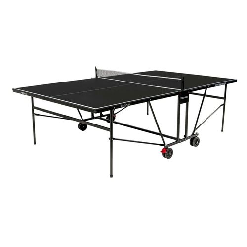 Pegasi Tischtennisplatte 500 - Tischtennisplatte Indoor - Faltbare Tischtennistisch - Klappbar - Original Tischtennistisch - Mit Rädern - Beweglich - Schwarz