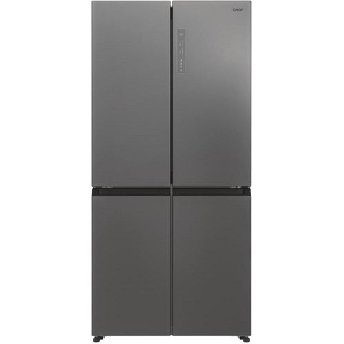 Candy CFQQ5T817EPS Side-by-Side Kühlkombination Freistehend 467 l E Silber