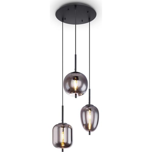 Hängelampe Esszimmer Hängeleuchte Wohnzimmer Rauchglas Pendelleuchte Küche