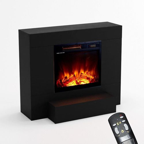 Kaminlicht Elektrokamin 'NEO 5 ' | LED Standkamin mit Heizung (1500 W) | BxHxT: 102x84x27cm
