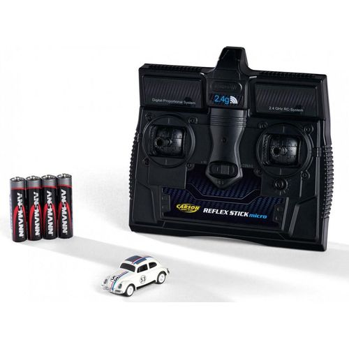 Carson 1:87 VW Beetle Rallye 2.4G 100% RTR Spur H0