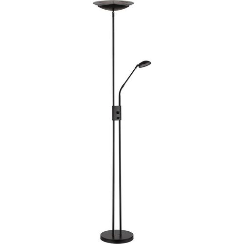 LED Deckenfluter, dimmbar, Lesearm schwenkbar, H 178,5cm