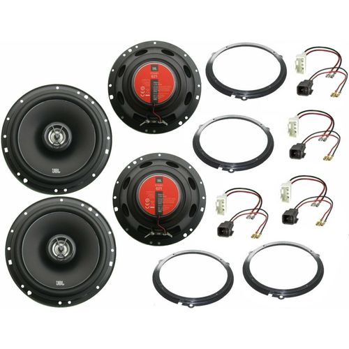 JBL Lautsprecher Einbauset für Ford Kuga Bj 12-19 Tür vorne hinten 700 W
