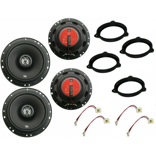 JBL Lautsprecher Set für Dacia Lodgy Stepway Bj 14-22 Tür vorn hinten 700 Watt
