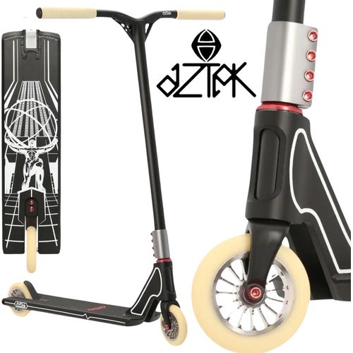 Aztek Fountain Complete Street Stunt Scooter H=89cm Schwarz
