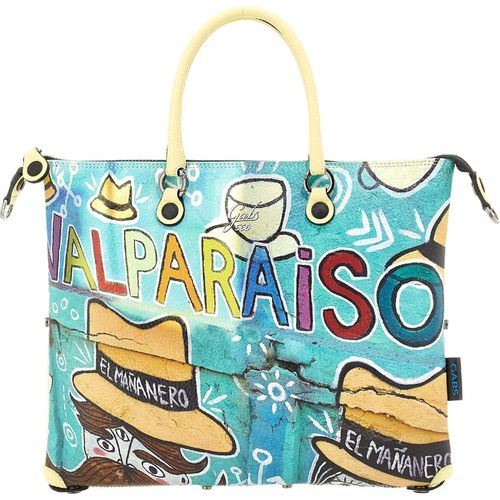 Tasche Handtasche Gabs G3 Plus M Trip G3 Plus M Trip Damen Leder Gelb