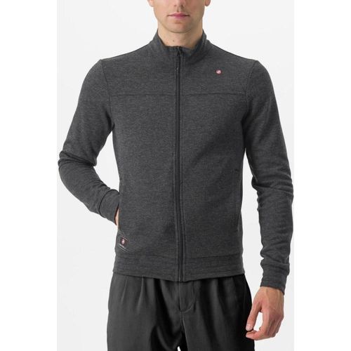 CASTELLI Kapuzenpullover - VIGORELLI TRACK - Grau M