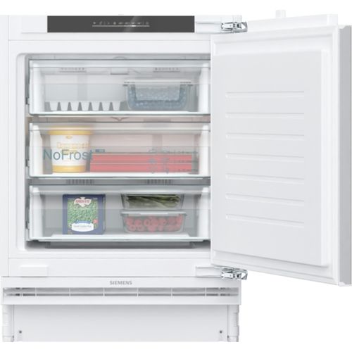 Siemens GU21NADE0 Smarter Einbau-Gefrierschrank, Flachscharnier mit Softeinzug