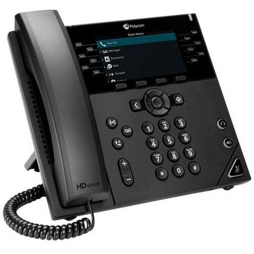HP Poly VVX 450 - VoIP-Telefon - dreiweg Anruffunktion
