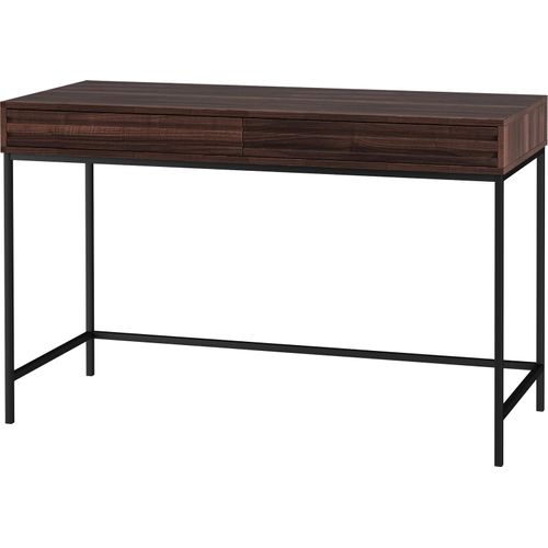 Schreibtisch ></noscript>Lykke< in Braun - 120x76x50cm (BxHxT)