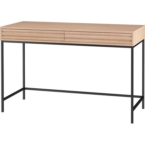 Schreibtisch ></noscript>Lykke< in Natur - 120x76x50cm (BxHxT)