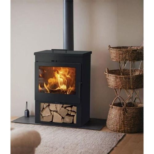 Holzofen - PANADERO - Bacalan Ecodesign - 10,2 kW - 50 cm Holzscheite