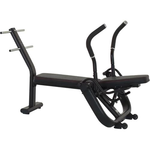 Inspire Bauchtrainer mit Gewichtshörnern und Transportrollen, max. 159 kg Benutzergewicht
