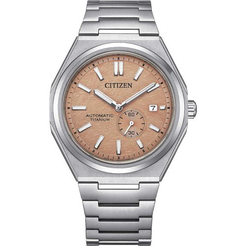 Mechanishe Citizen Silber Mit Schraube Kollektion Supertitanio - mann