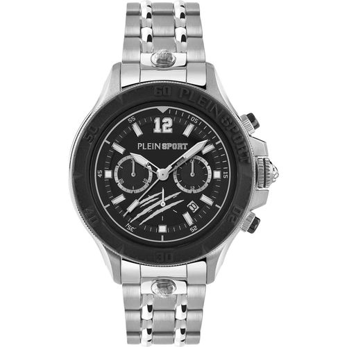 Chronograph Plein Sport Versilbert/Stahl Kollektion warrior tech - mann
