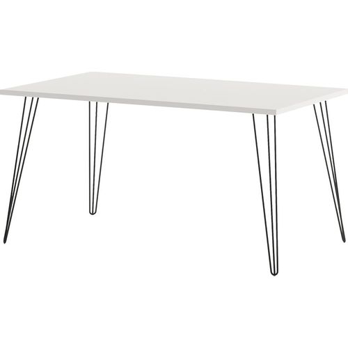 Tisch 140x80 cm weiß FRISCO-80