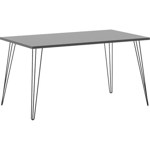 Tisch 120x80 cm hellgrau FRISCO-80