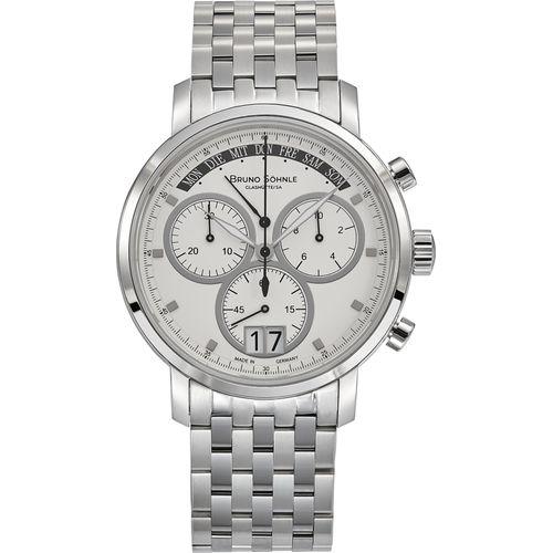 BRUNO SÖHNLE Herrenuhr Marcato Metallband 17-13143-242