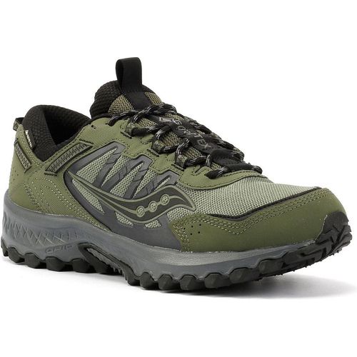 Saucony Grid Peak Olive Trainers
