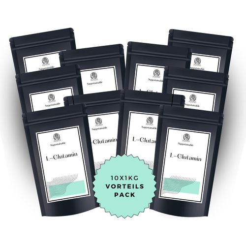 L-Glutamin Pulver – 10kg (10X1kg)