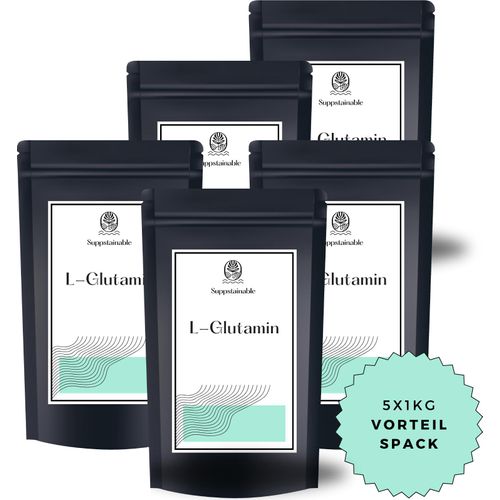 L-Glutamin Pulver – 5kg (5X1kg)