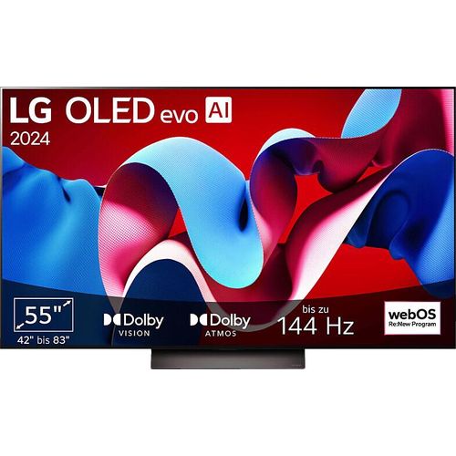 LG OLED55C43LA 4K OLED evo TV 139 cm (55