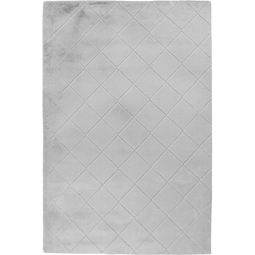 Teppich ></noscript>Imala< in Grau, 100% Polyester - 290x200cm (LxB)