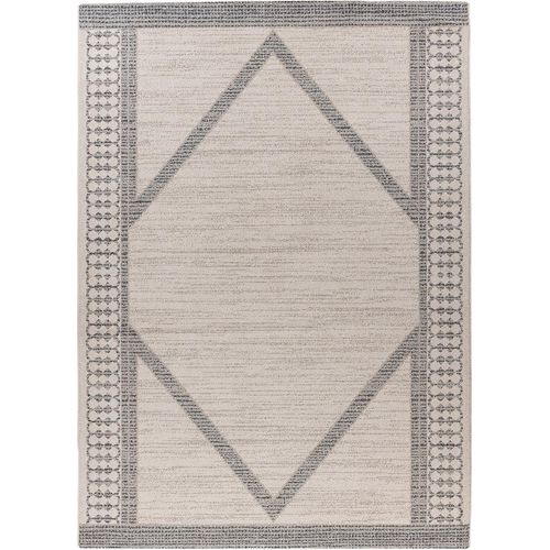 Teppich ></noscript>Gene< in Beige / Blau, 100% Polypropylen - 230x160cm (LxB)
