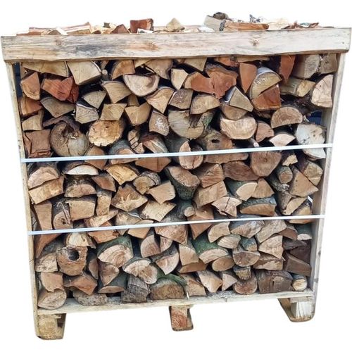 Brennholz, Mix aus Buche, Birke, Erle | 4 halbe Paletten von 1,0 RM