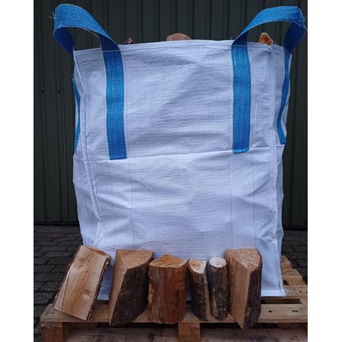 Brennholz, Mix aus Eiche und Buche | 4 Big Bags von 1,0 SRM