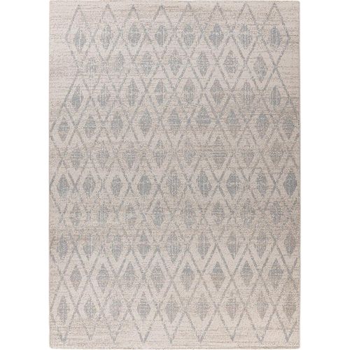 Teppich ></noscript>Gene< in Beige / Blau, 100% Polypropylen - 230x160cm (LxB)