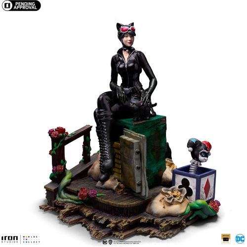 Iron Studios Dc Comics Catwoman Deluxe Kunstmaßstab 1/10 Gotham City Sirens Statue 21 Cm One Size
