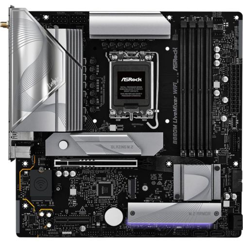 ASRock B860M LiveMixer WiFi, 1851 mATX HDMI, DDR5
