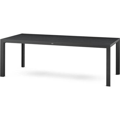 Siena Garden Silva Dining Tisch – 220 x 100 cm, Aluminium (matt anthrazit) & HPL Ferro