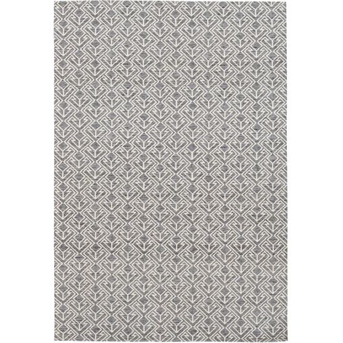Teppich >Yoga< in Grau / Creme, 100% Polyester - 290x200cm (LxB)