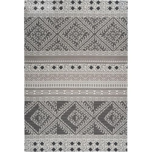 Teppich ></noscript>Yoga< in Taupe / Creme, 100% Polyester - 290x200cm (LxB)