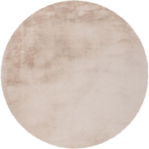 Teppich ></noscript>Rabbit< in Creme, 100% Polyester - 160x160cm (LxB)