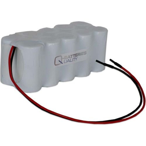 Akku Pack 12V 4000mAh Reihe NiMH F5x2 10xC-Hochtemperaturzellen Kabel