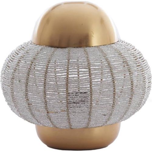 Light & Living - tischlampe - Cetara - silber - metall - nachttischlampe - E27 - 1888723