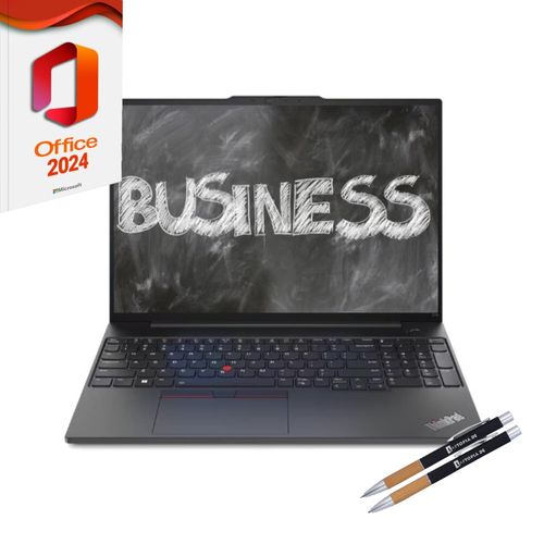 Lenovo Thinkpad E16 G2, Core Ultra 7 Prozessor, 32GB DDR5-RAM, 4000GB SSD, (16"), Windows 11 Professional + MS Office 2024 Pro (Vollversion)