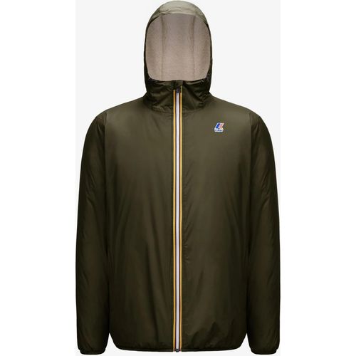 Grüne Jacke K-Way Le Vrai 3.0 Claude Orsetto-XS