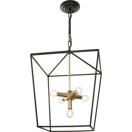 Lampe Crafdeco - Schwarz-Gold Modern Design Wandleuchte Weidengeflecht Elegante Pendelleuchte Wohnzimmer Esszimmerlampe Büro Stilvolles Hängeleuchte